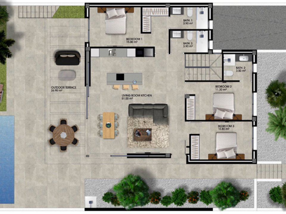 Villa i Los Alcazares, Murcia - foto 2